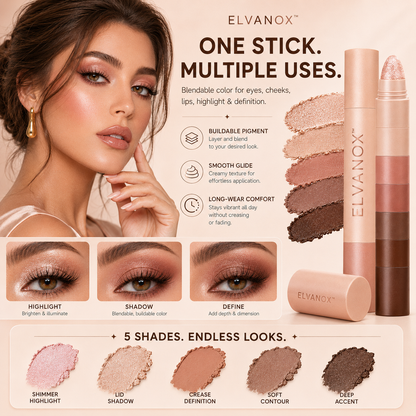 ELVANOX™ 5-in-1 Multi-Use Color Stick