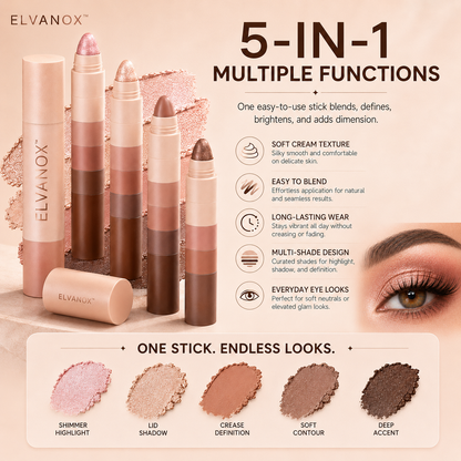 ELVANOX™ 5-in-1 Multi-Use Color Stick