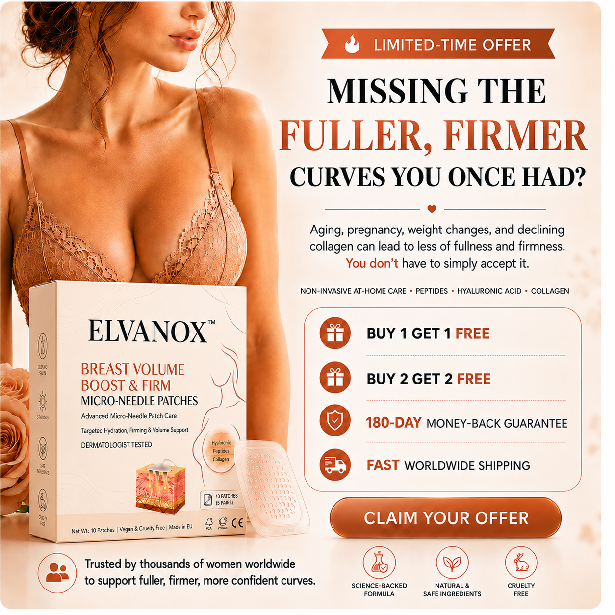 Targeted Breast Enhancement Advanced Patch