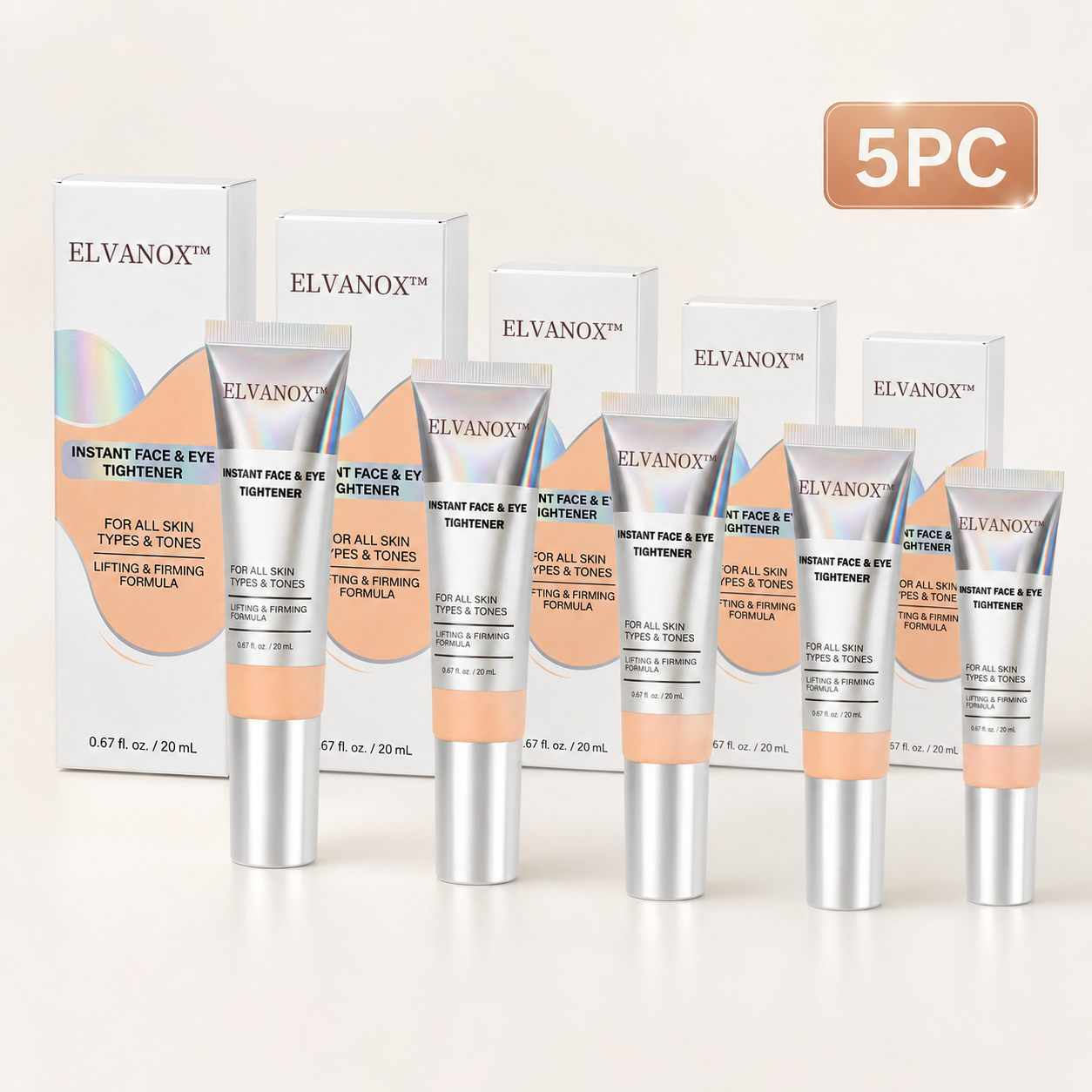 ELVANOX™ Instant Face Temporary Tightener – Instant visible results in 60 seconds